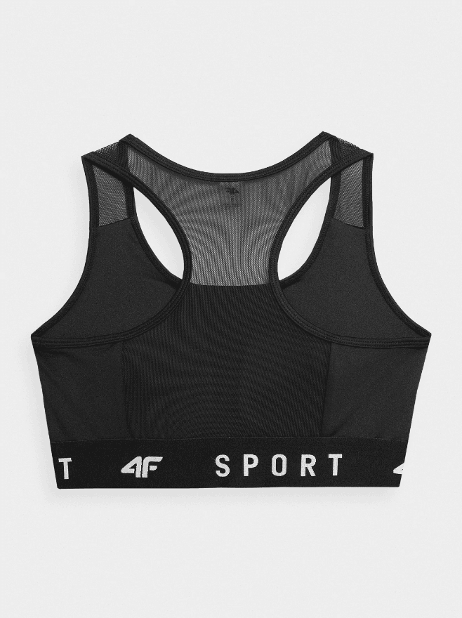 4F 4FSS23USBAF051 DEEP BLACK Sportovní podprsenka US L 4FSS23USBAF051 DEEP BLACK - náhled 2