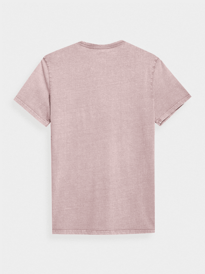 4F 4FSS23TTSHM296 PALE CORAL Pánské tričko US 3XL 4FSS23TTSHM296 PALE CORAL - náhled 2