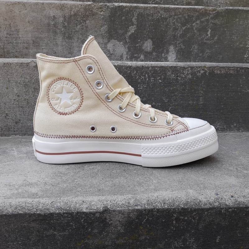 converse CHUCK TAYLOR ALL STAR LIFT PLATFORM CONTRAST STITCHING Dámské boty EU