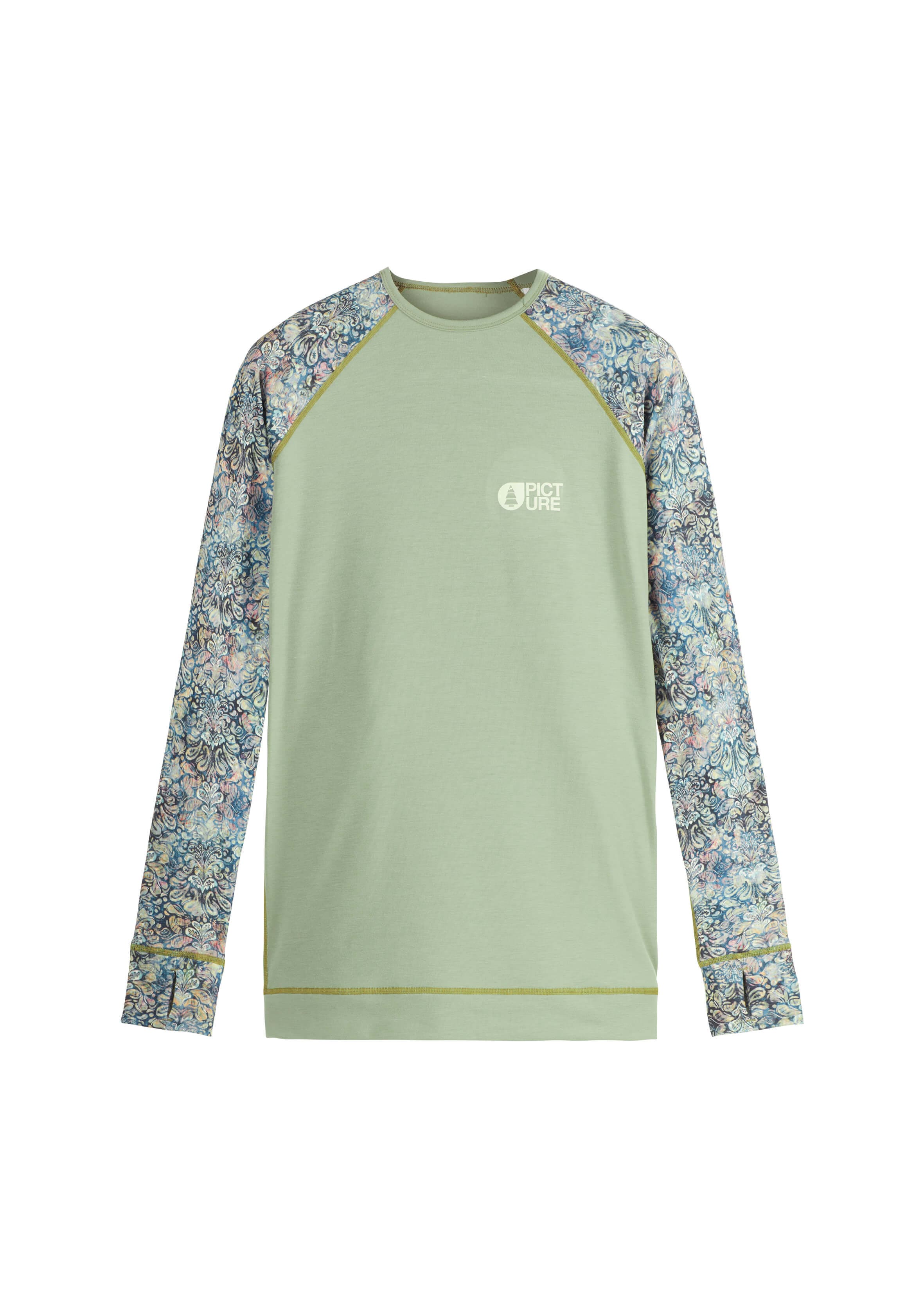 Picture Milita Print L/S Dámské funkční tričko US XL WTS500-BAROQUE