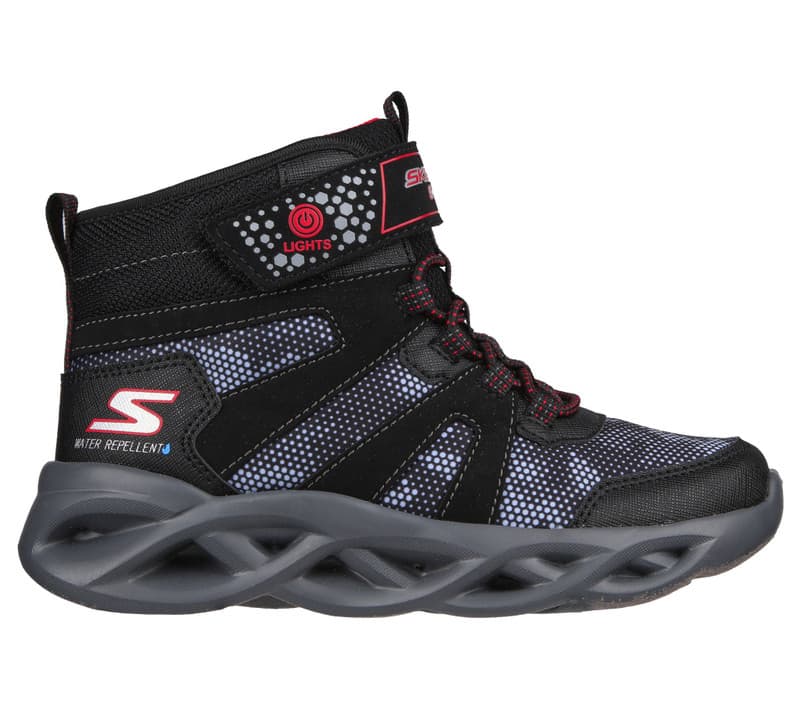 SKECHERS TWISTED-BRIGHTS-ZERR Dětské boty EU 34 400145L_BKRD - náhled 1