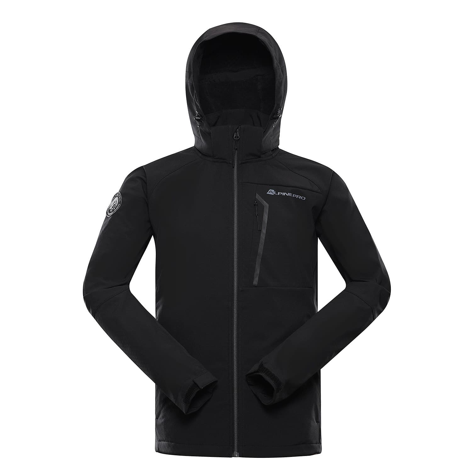 ALPINE PRO HOOR Pánská softshellová bunda US S MJCB623990 - náhled 1