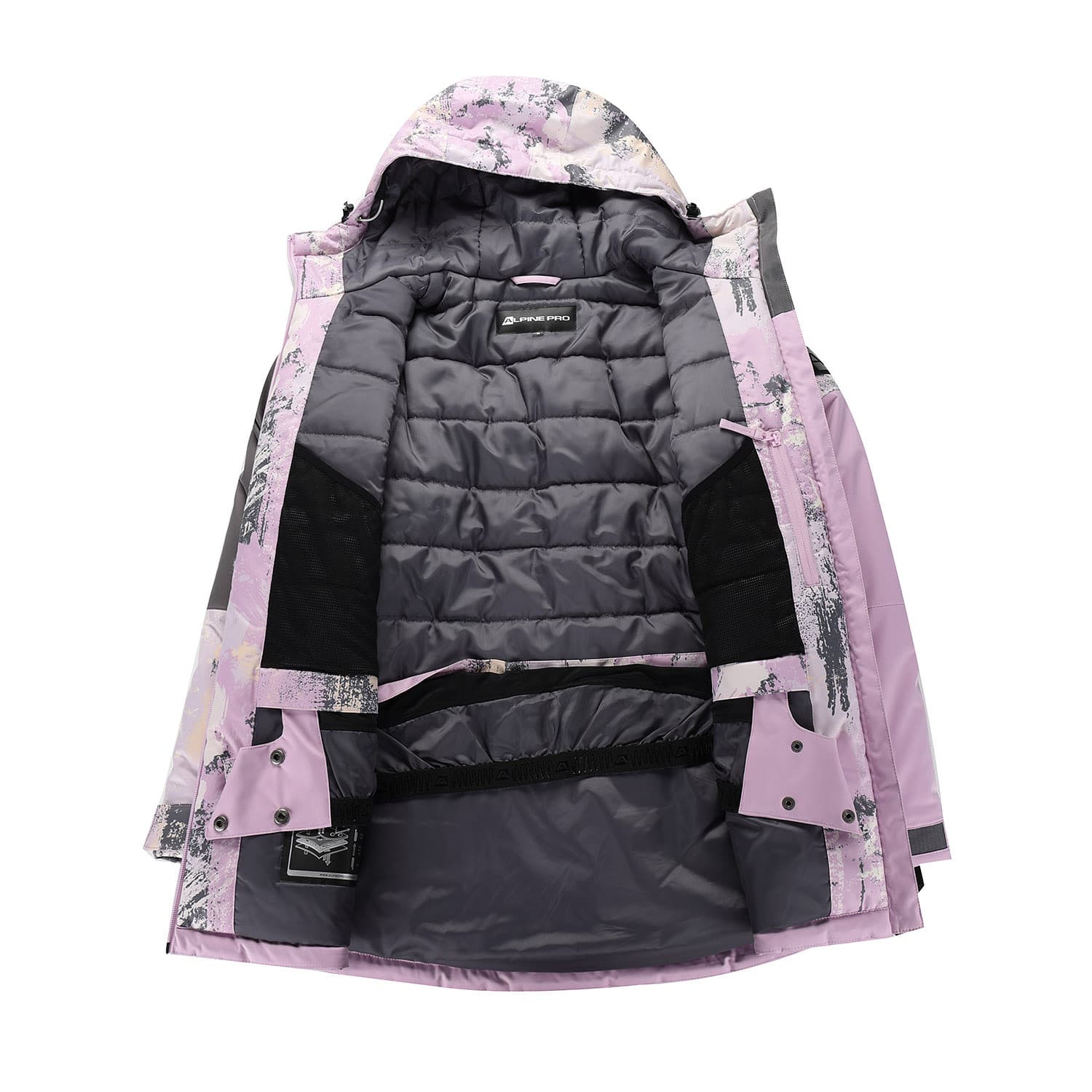 ALPINE PRO UZERA Dámská lyžařská bunda s membránou PTX US L LJCB605808PA - náhled 3