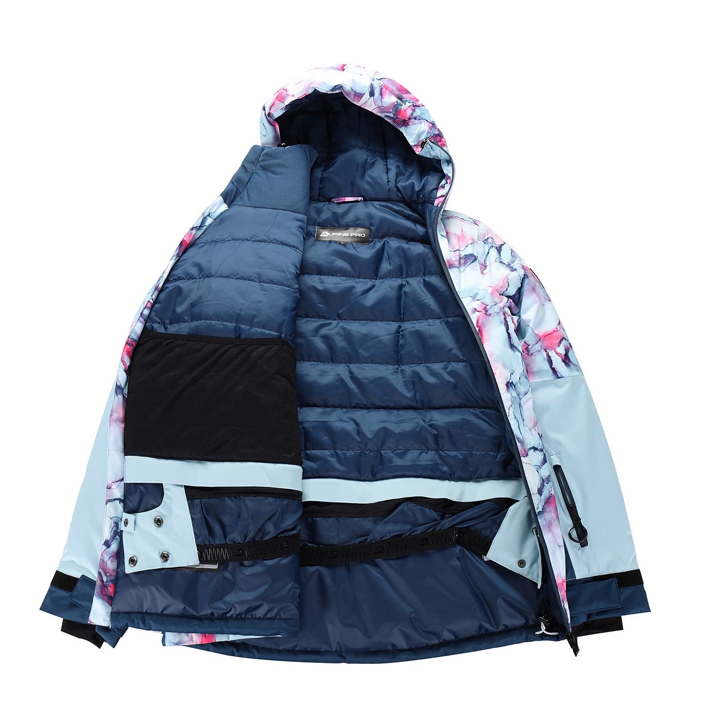 ALPINE PRO OMEQA Dámská lyžařská bunda s membránou PTX US L LJCB611612PB - náhled 3