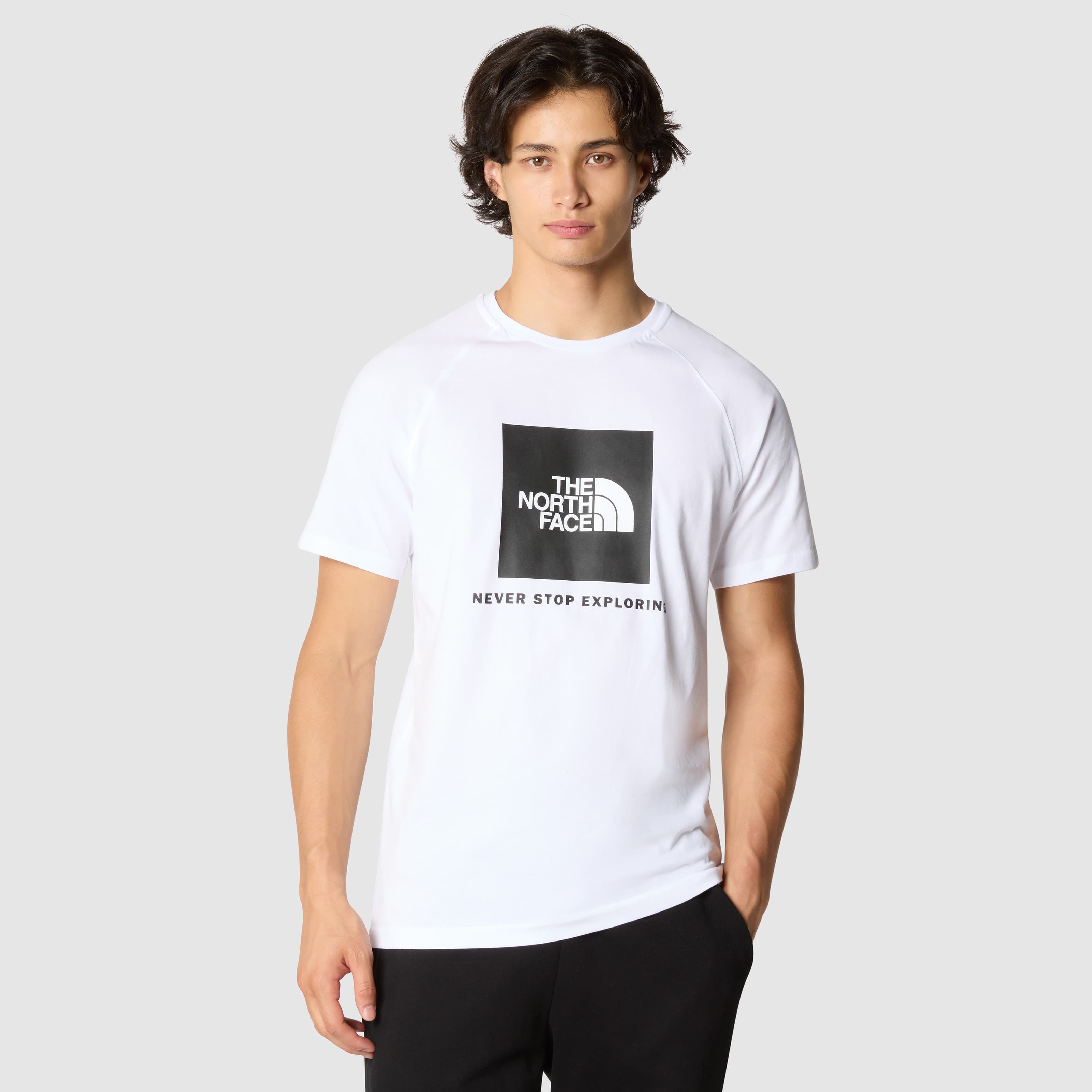 The North Face M S/S RAGLAN REDBOX TEE Pánské tričko US XXL NF0A3BQOFN41 - náhled 1