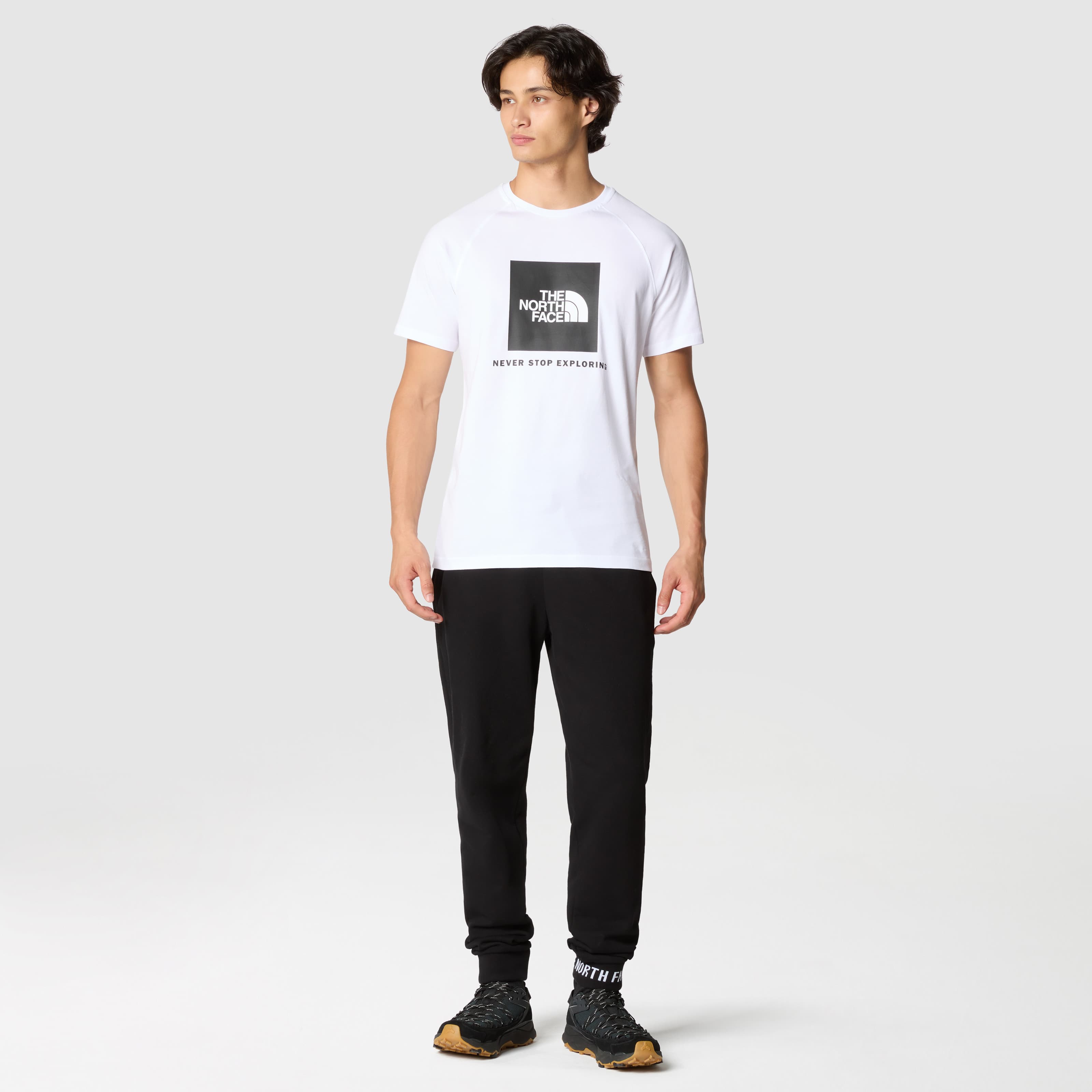 The North Face M S/S RAGLAN REDBOX TEE Pánské tričko US XXL NF0A3BQOFN41 - náhled 3