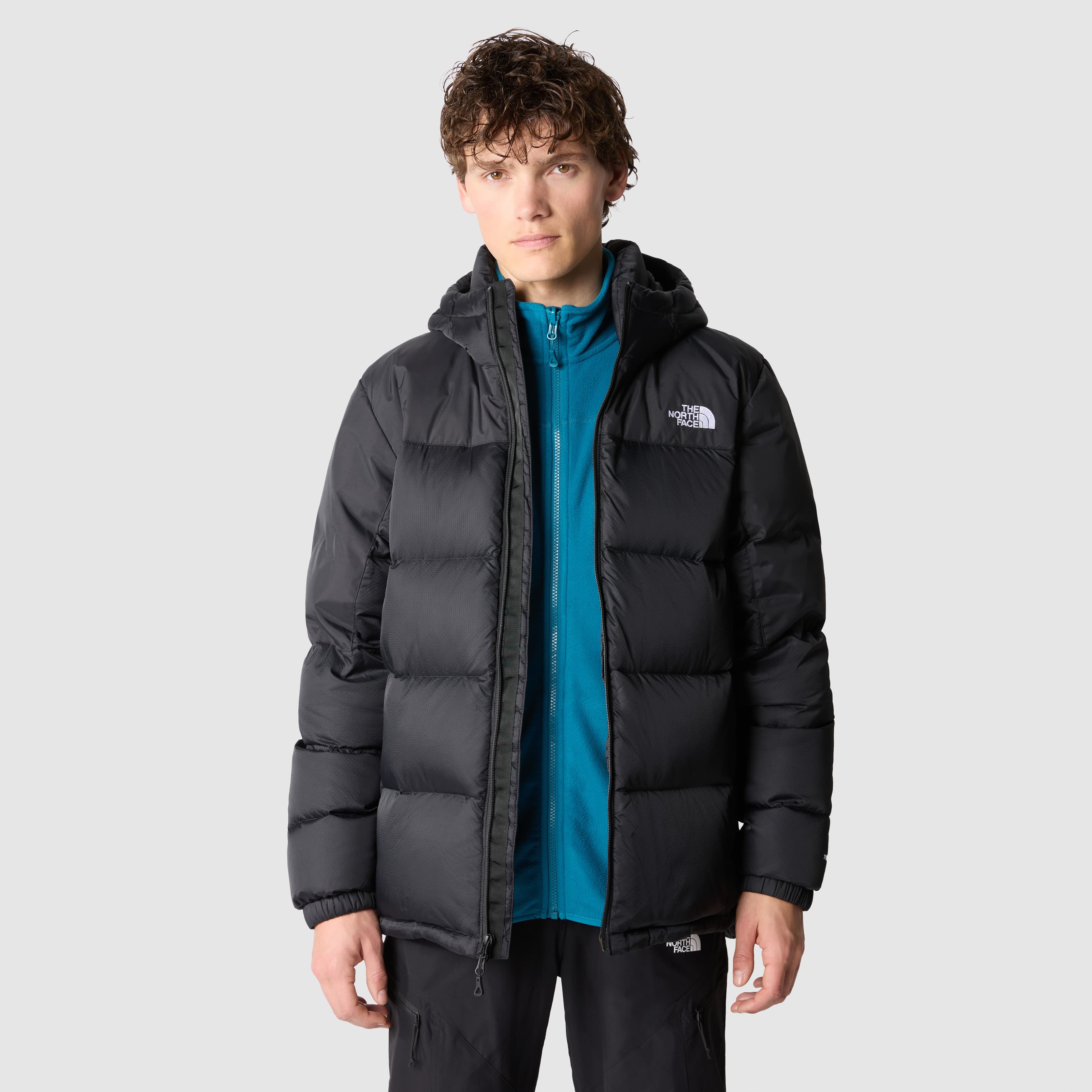 The North Face M DIABLO DOWN HOODIE Pánská bunda US XL NF0A4M9LKX71 - náhled 2