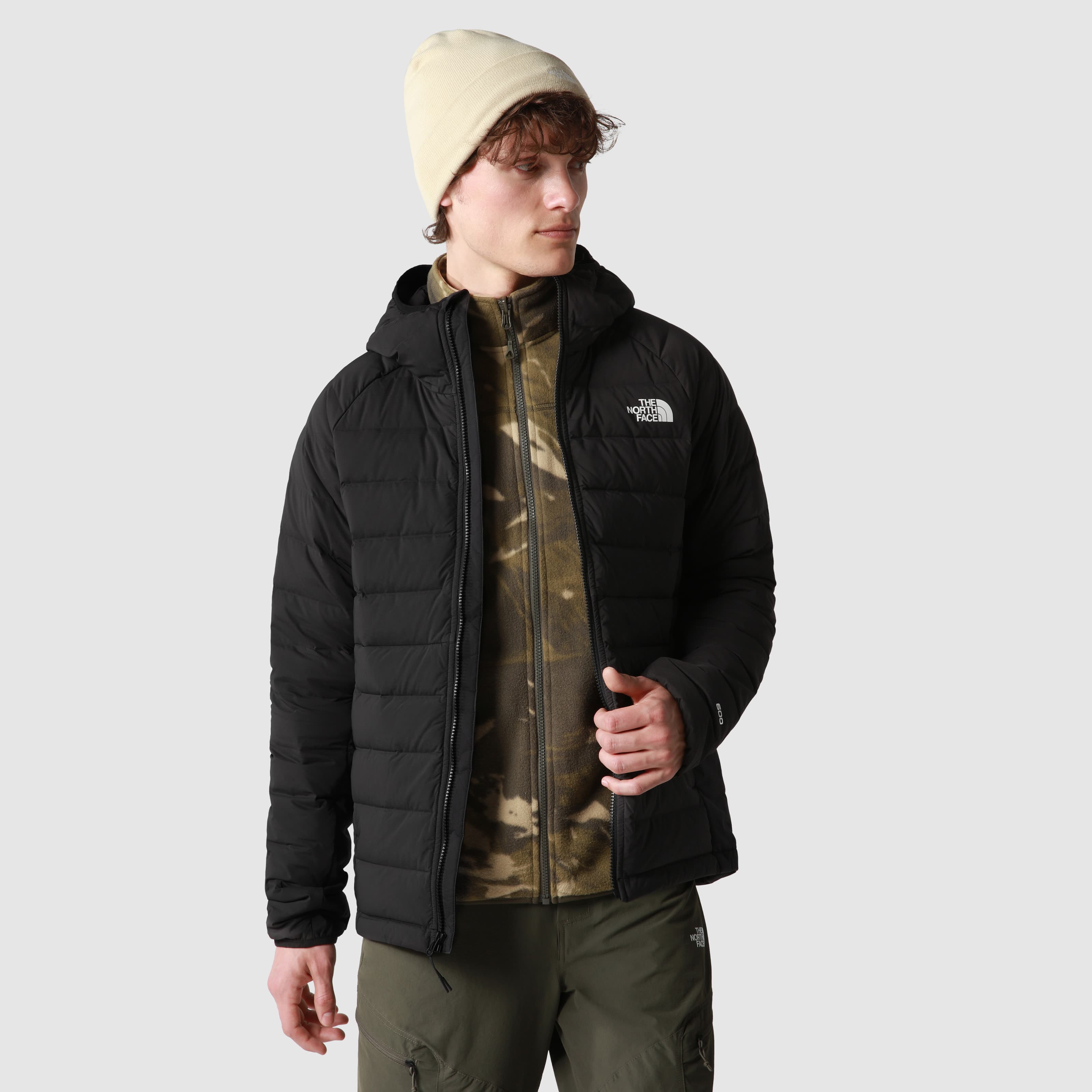 The North Face M BELLEVIEW STRETCH DOWN HOODIE Pánská bunda US XL NF0A7UJEJK31 - náhled 2