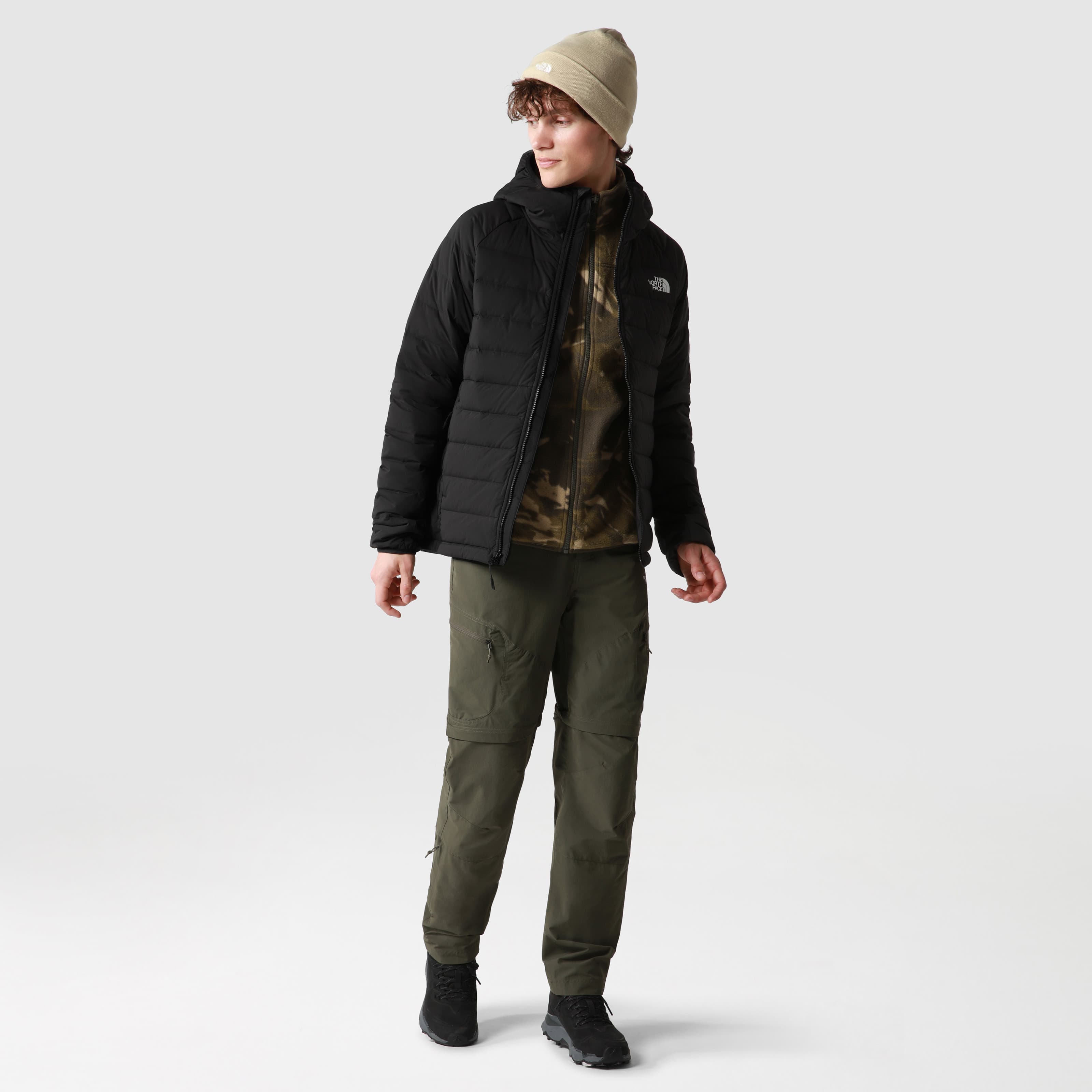 The North Face M BELLEVIEW STRETCH DOWN HOODIE Pánská bunda US XL NF0A7UJEJK31 - náhled 4
