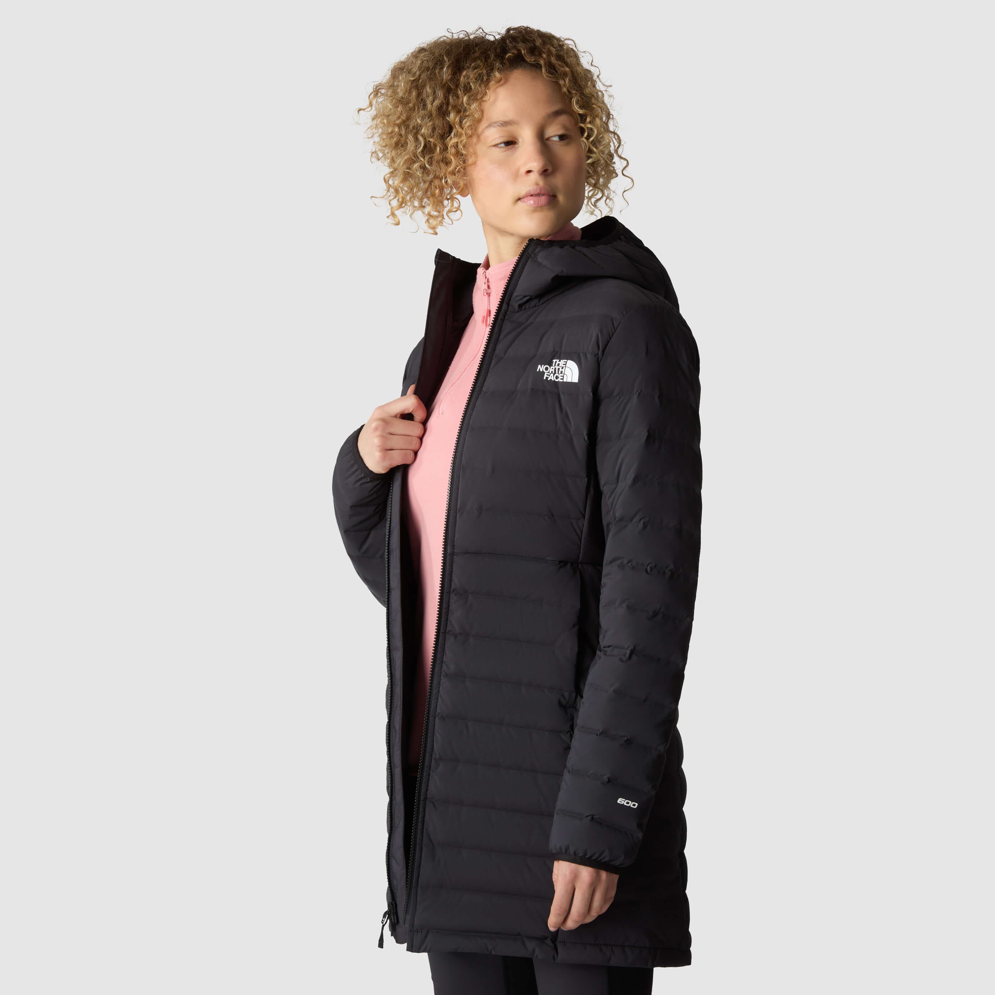 The North Face W BELLEVIEW STRETCH DOWN PARKA Dámský kabát US S NF0A7UK7JK31 - náhled 2