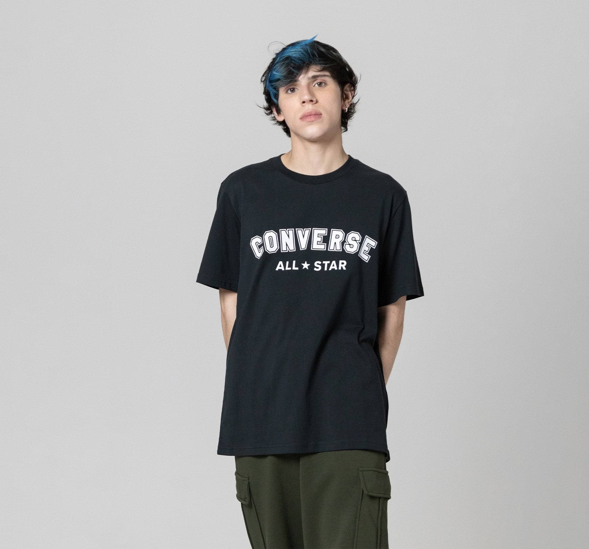 converse GO-TO ALL STAR STANDARD FIT T-SHIRT Unisex tričko US XS 10024566-A02 - náhled 1