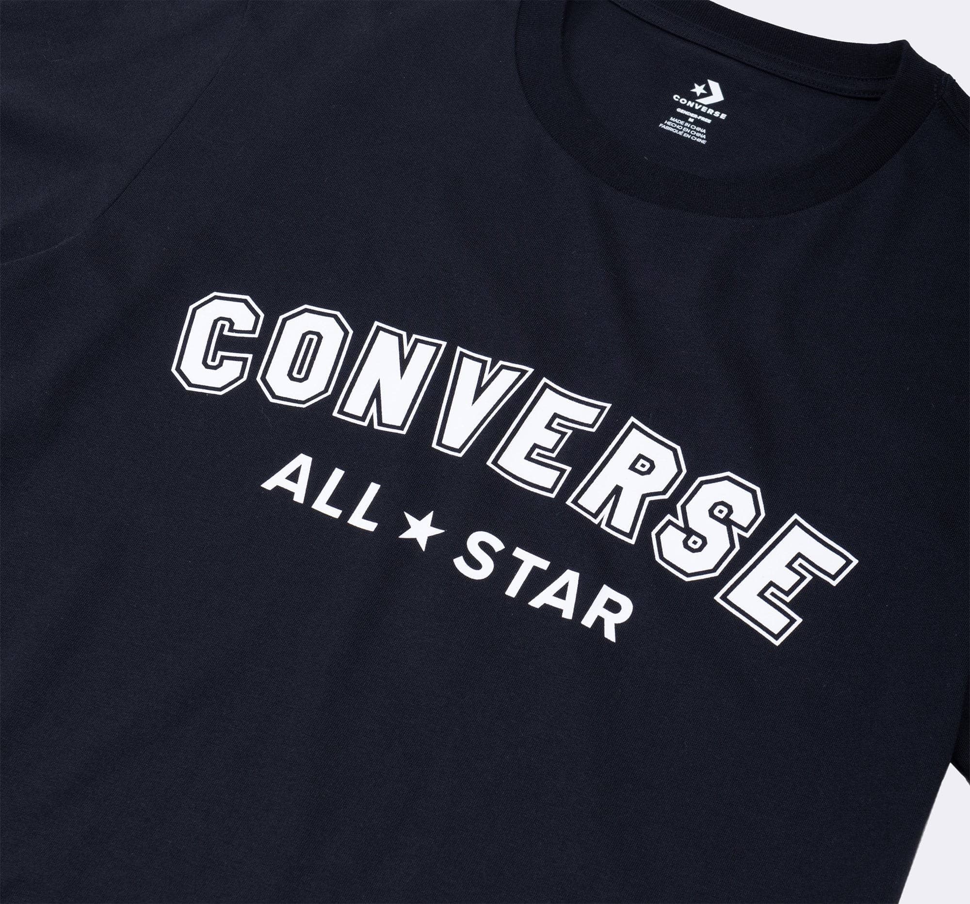 converse GO-TO ALL STAR STANDARD FIT T-SHIRT Unisex tričko US XS 10024566-A02 - náhled 3
