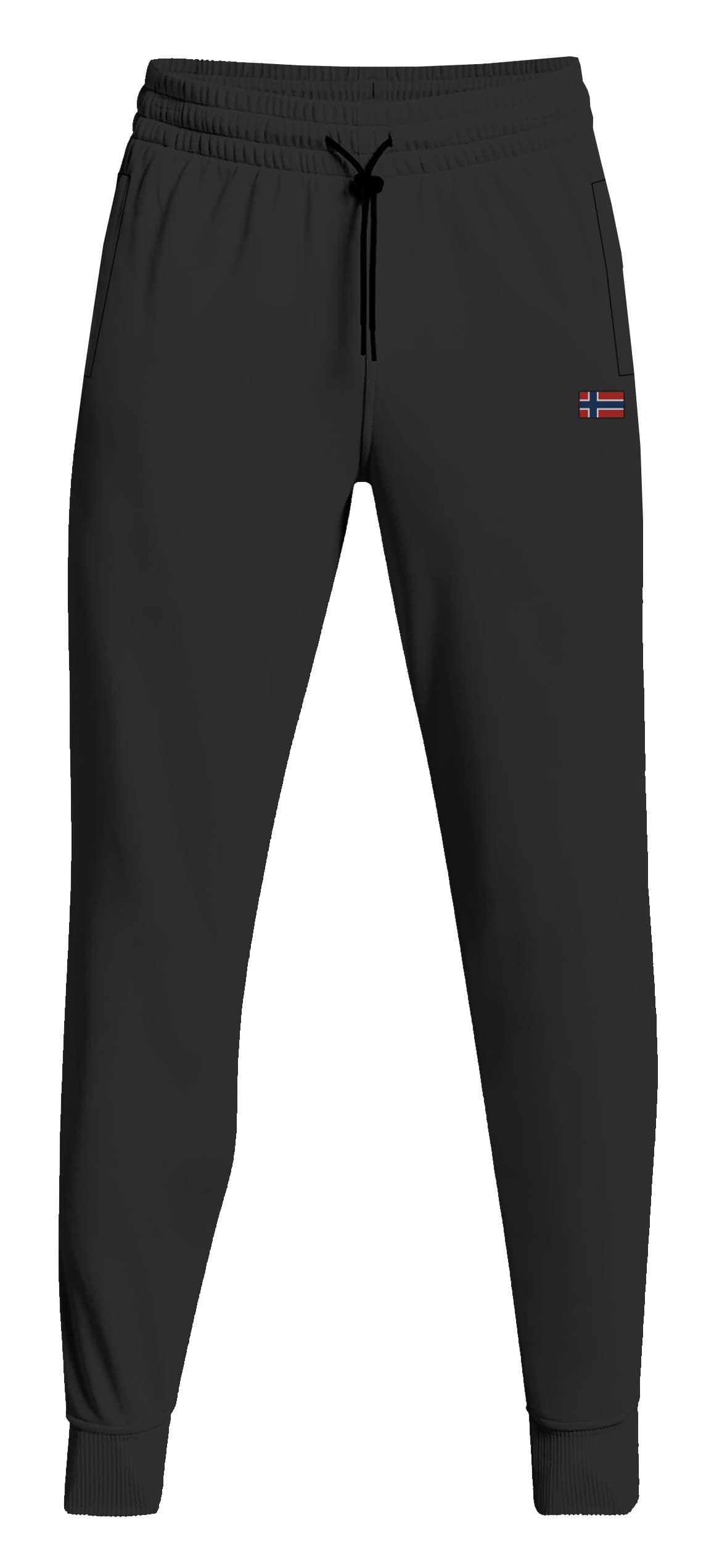 NORWAY TROUSERS FLEECE Pánské tepláky US L 129446 Black