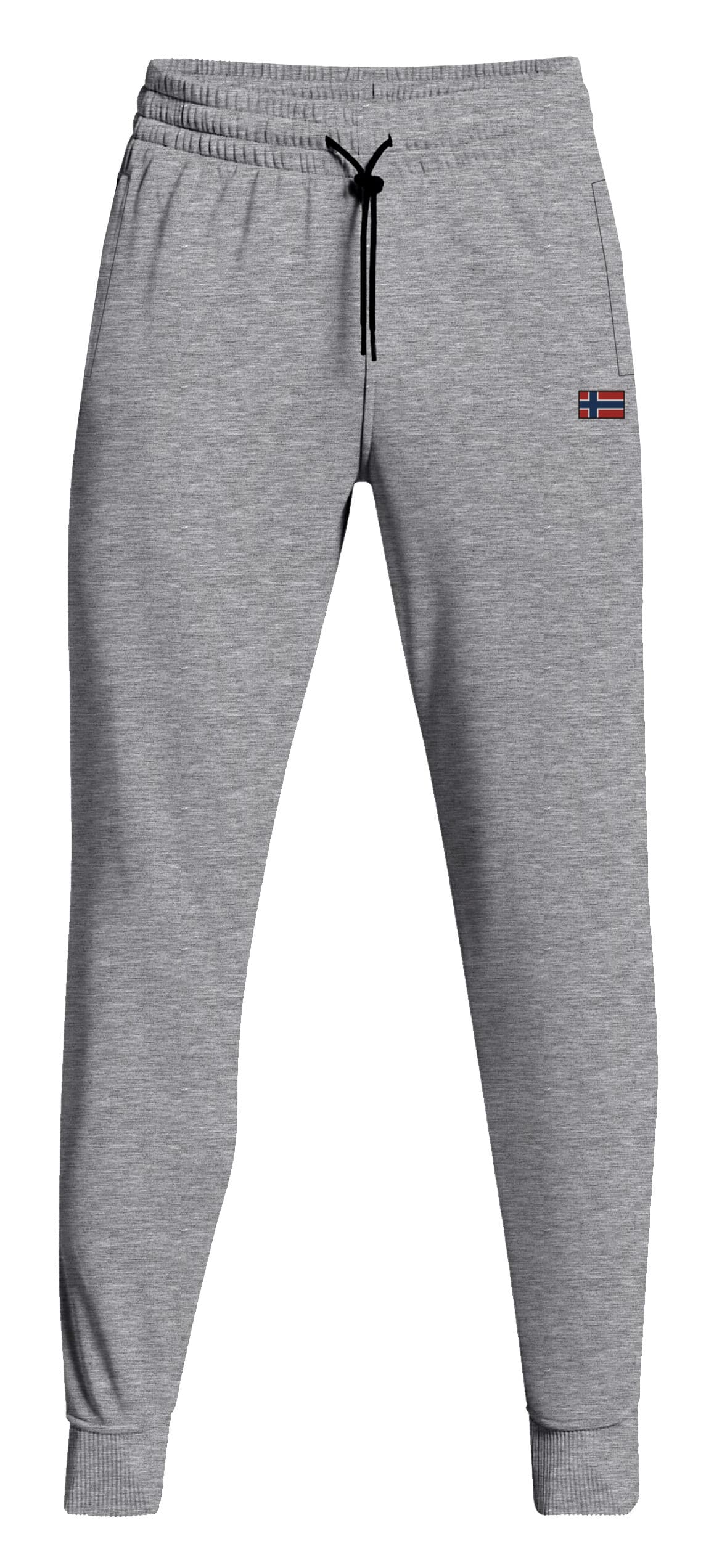 NORWAY TROUSERS FLEECE Pánské tepláky US L 129446 Grey Melange