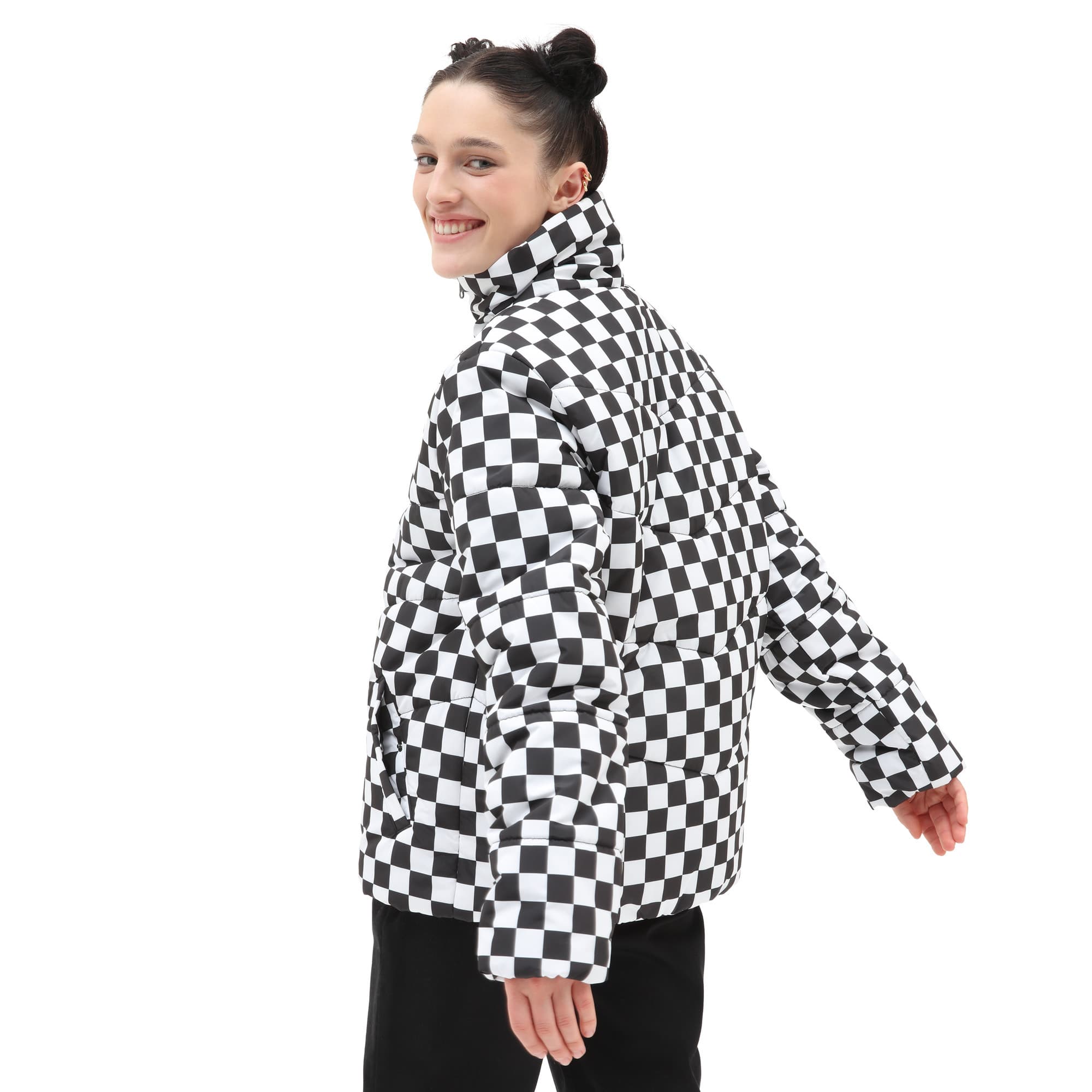 Vans FOUNDRY PRINT PUFF MTE Dámská bunda US L VN0A7YK67051 - náhled 2