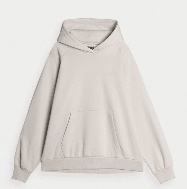4F 4FAW23TSWSU704 BEIGE Unisex mikina US L 4FAW23TSWSU704 BEIGE - náhled 4