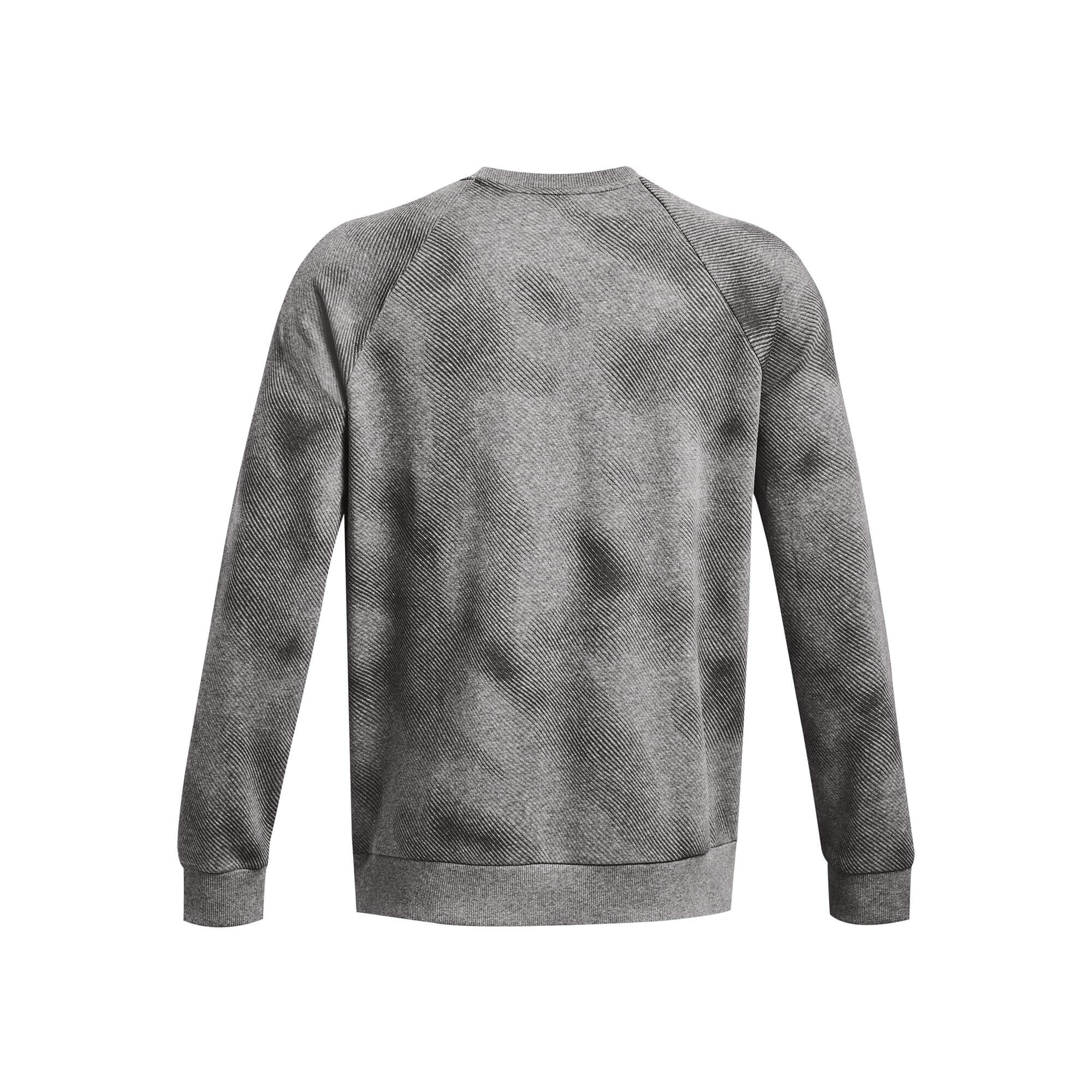 Under Armour UA Rival Fleece Printed Crew Pánská mikina US M 1379756-025 - náhled 2