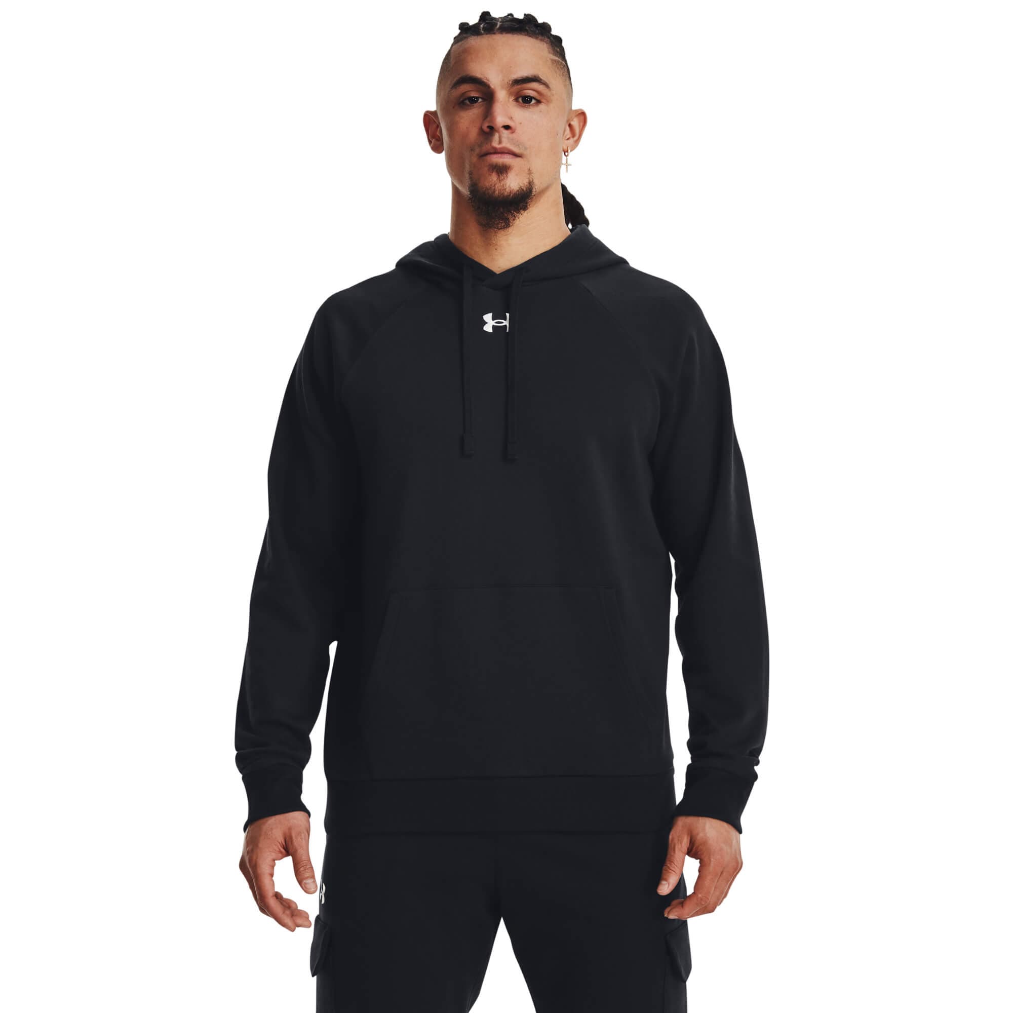 Under Armour UA Rival Fleece Hoodie Pánská mikina US M 1379757-001 - náhled 3