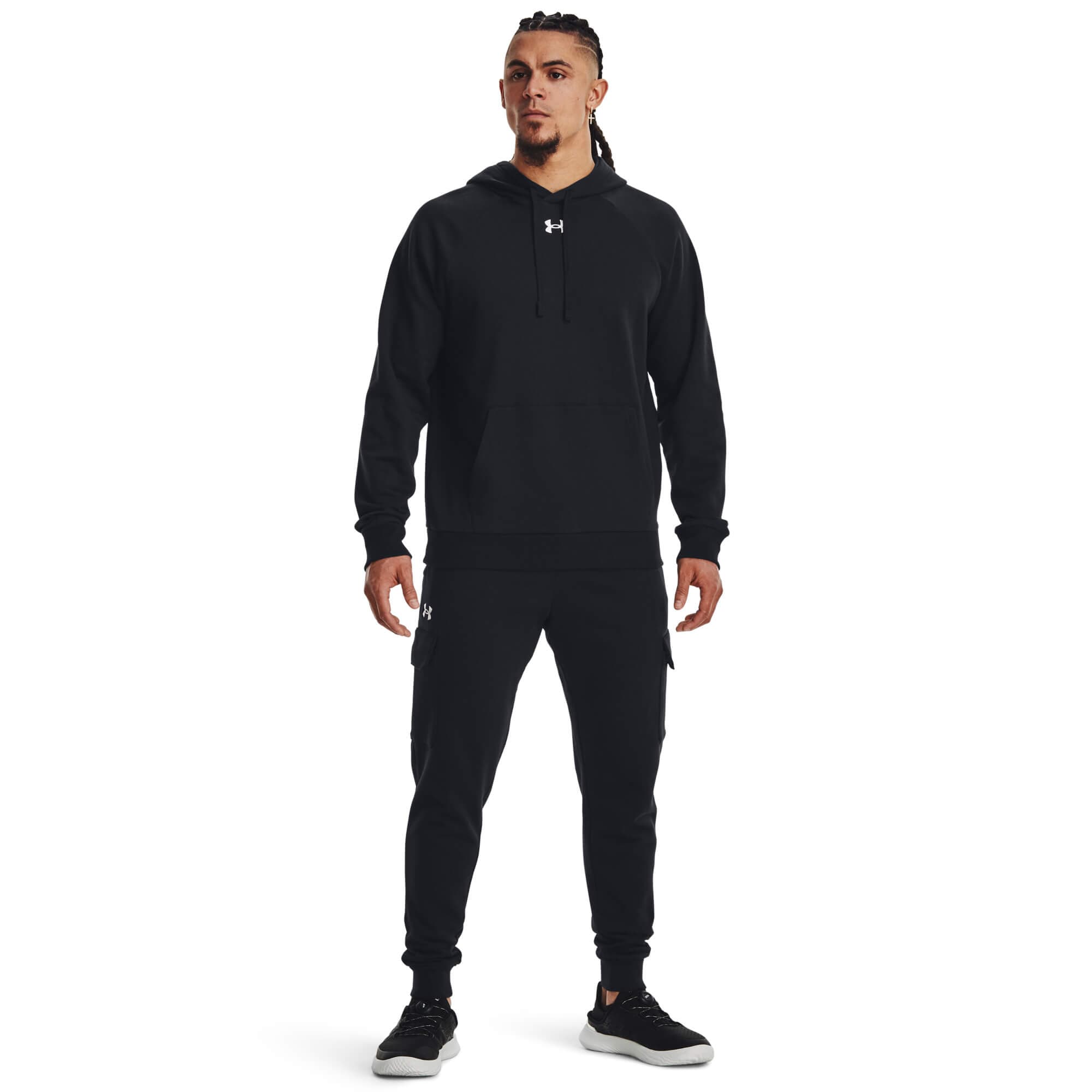 Under Armour UA Rival Fleece Hoodie Pánská mikina US M 1379757-001 - náhled 5