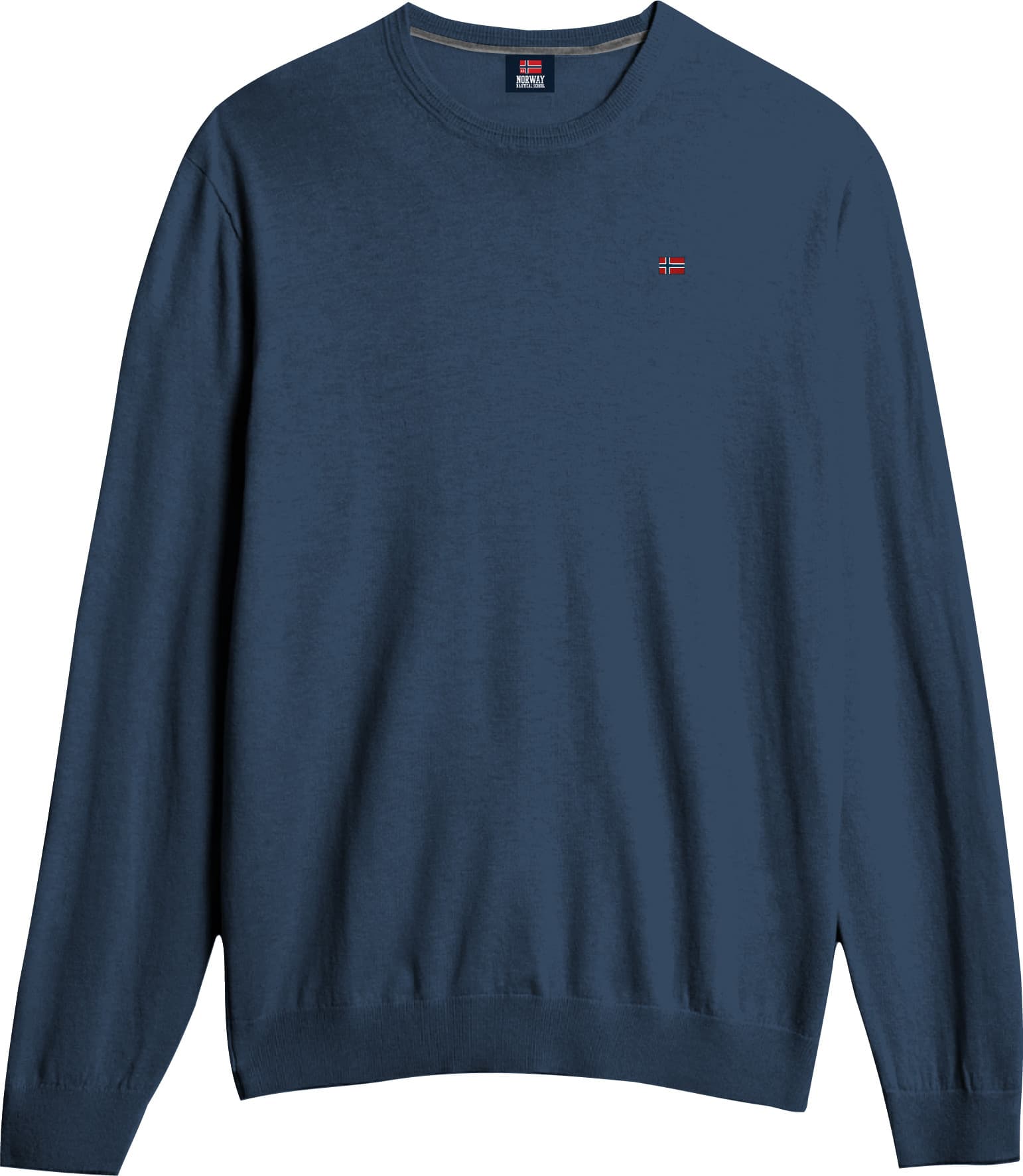 NORWAY SWEATER ROUNDNECK Pánský svetr US L 133101 Denim