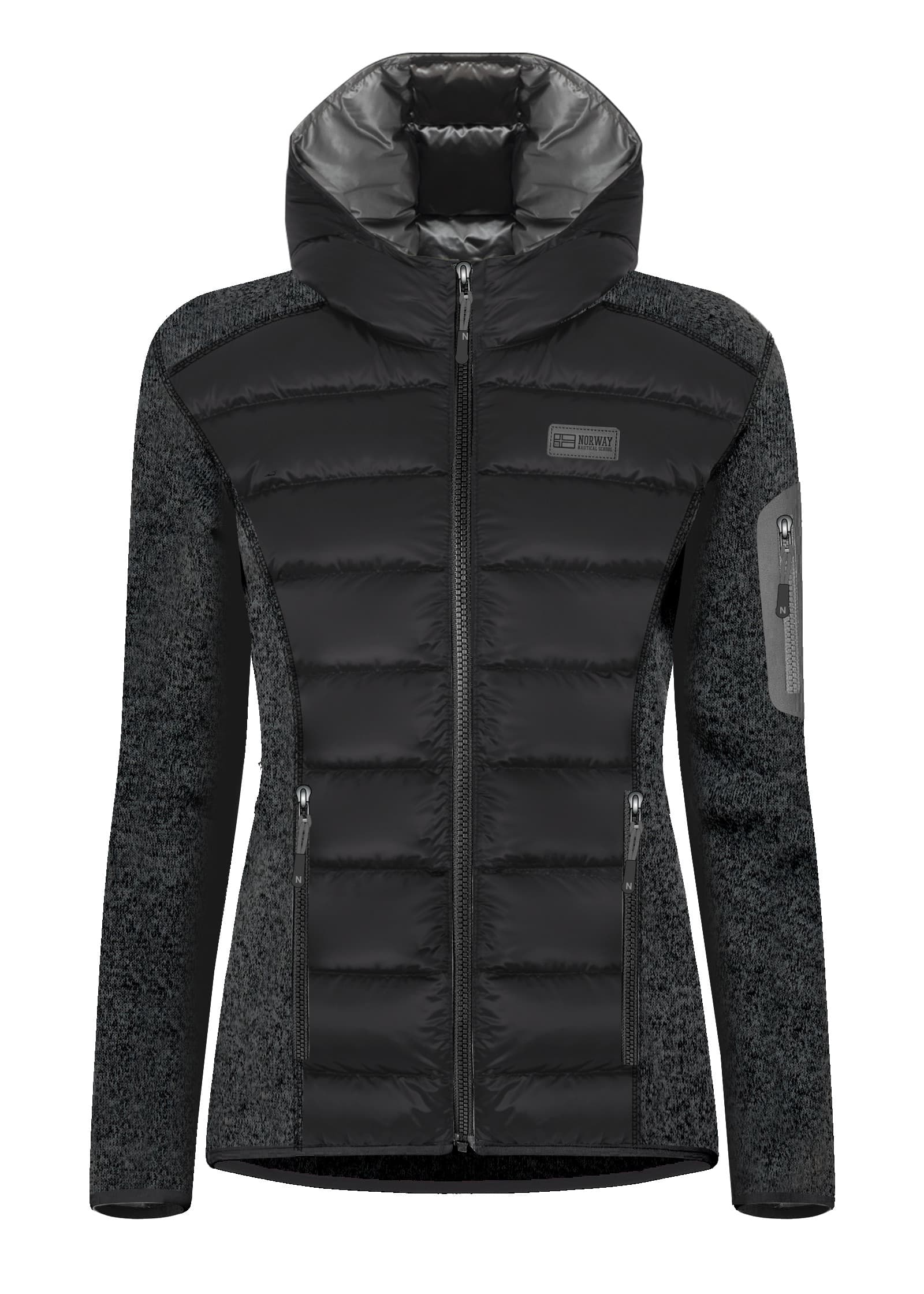 NORWAY KNIT FLEECE Dámská bunda US L 139801 Black