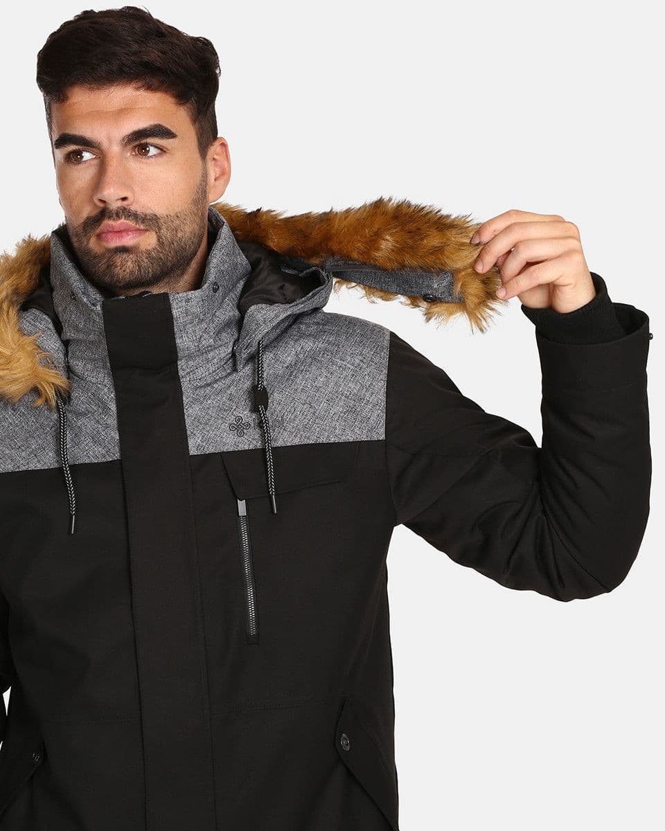 Kilpi ALPHA-M Pánská zimní bunda US 3XL UM0127KIBLK - náhled 4