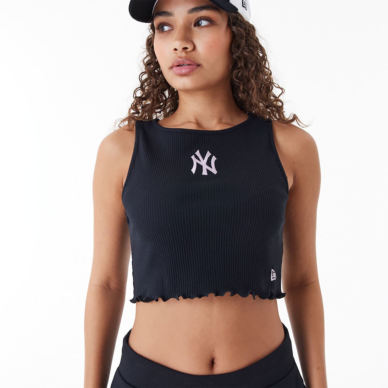 NEW ERA MLB Lifestyle crop tank NEYYAN Dámské tílko US L 60435297 - náhled 4