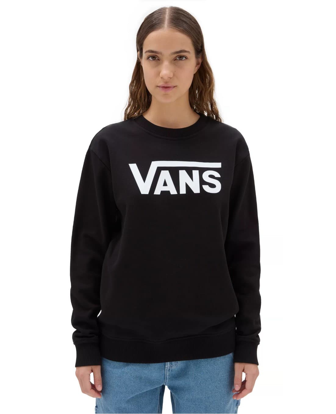 Vans Classic V BFF Crew Dámská mikina US M VN000A5QBLK1 - náhled 1