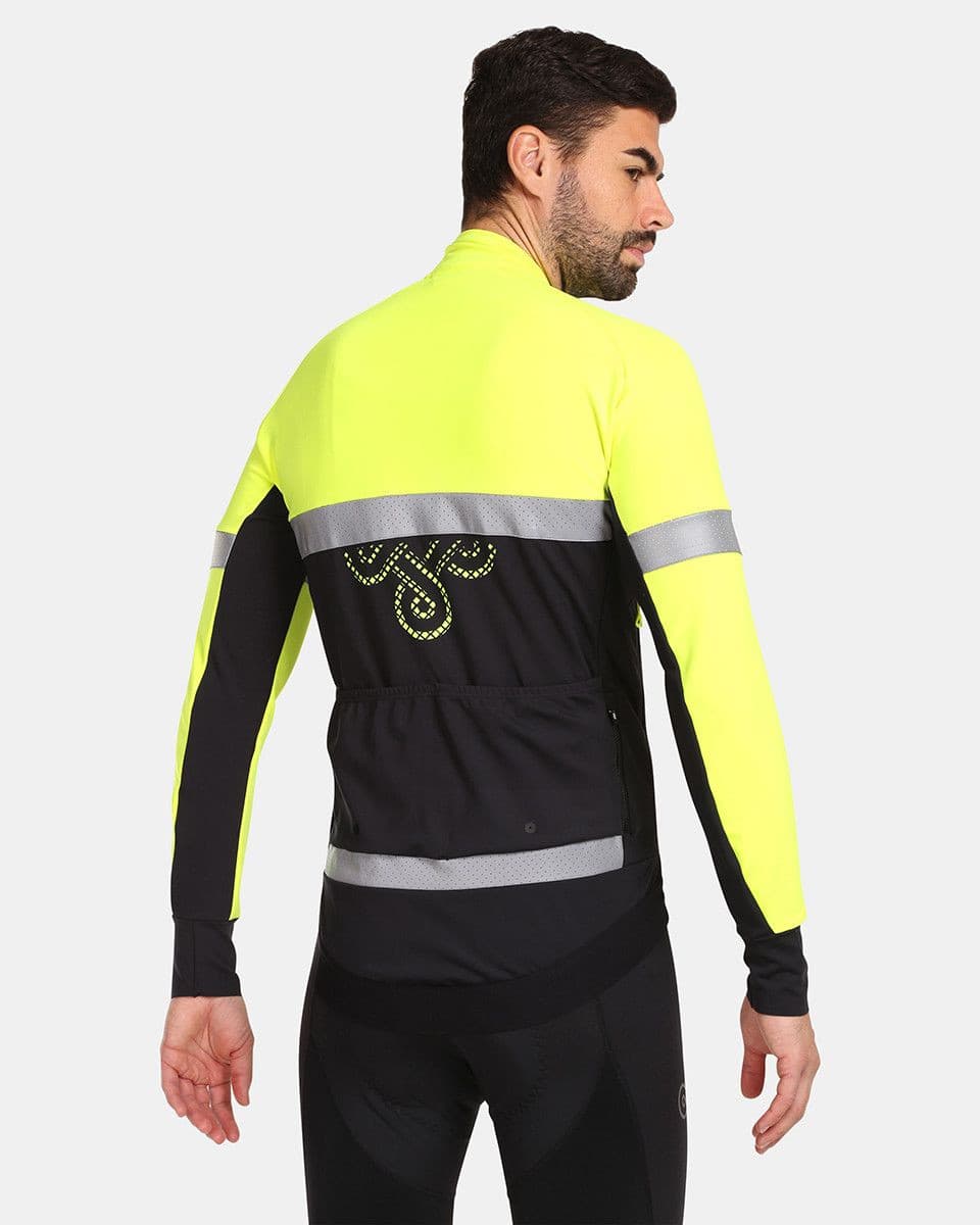 Kilpi NERETO-M Pánská softshellová cyklistická bunda US L UM0123KIYEL - náhled 2