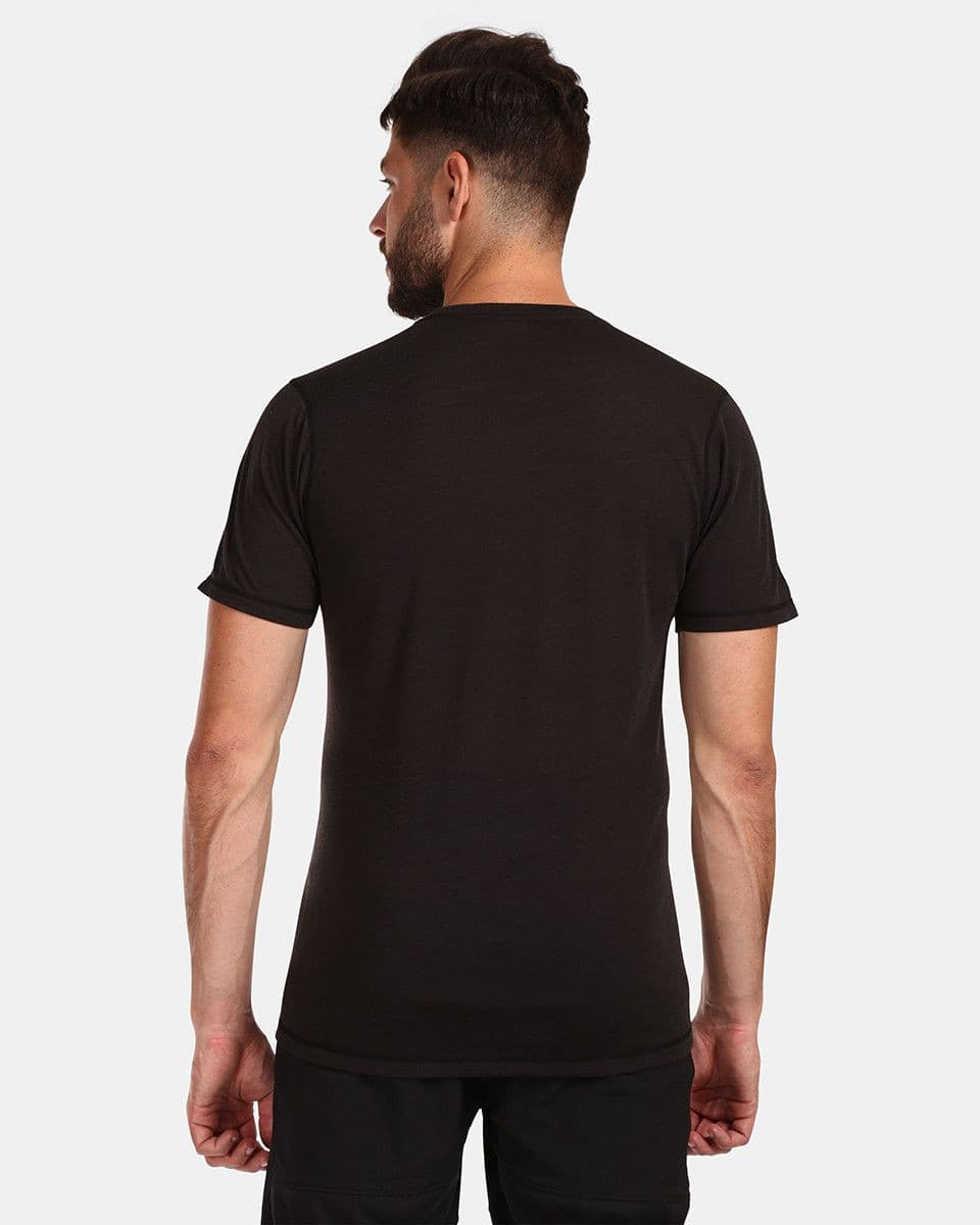 Kilpi SLOPER-M Pánské tričko z merino vlny US L UM0303KIBLK - náhled 3