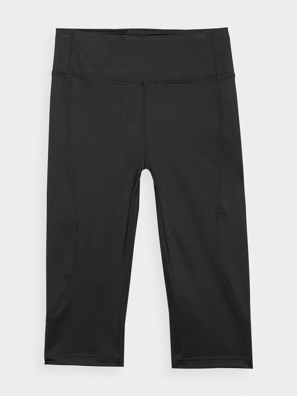 4F TIGHTS FNK F187 Dámské sportovní kraťaso/legíny US M 4FWSS24TFTIF187 DEEP BLACK