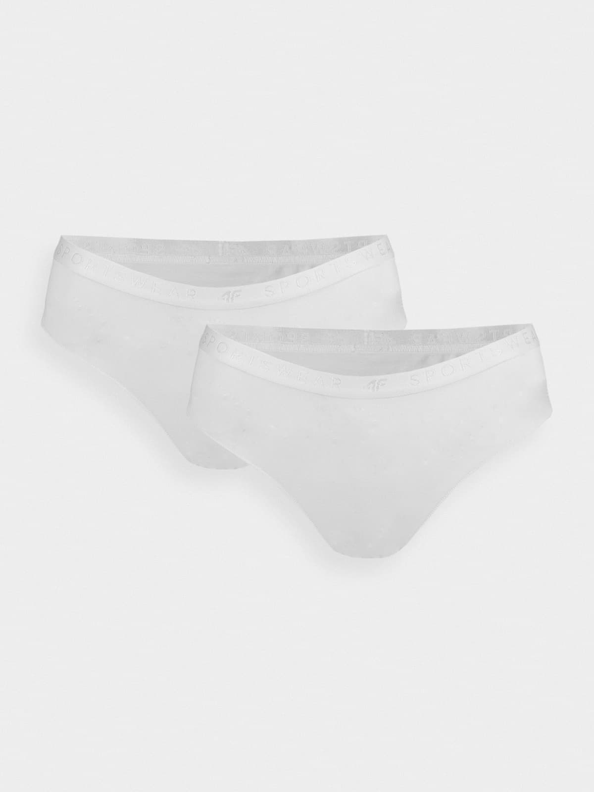 4F PANTIES F017 (2pack) Dámské kalhotky US L 4FWSS24UPTSF017 WHITE - náhled 1