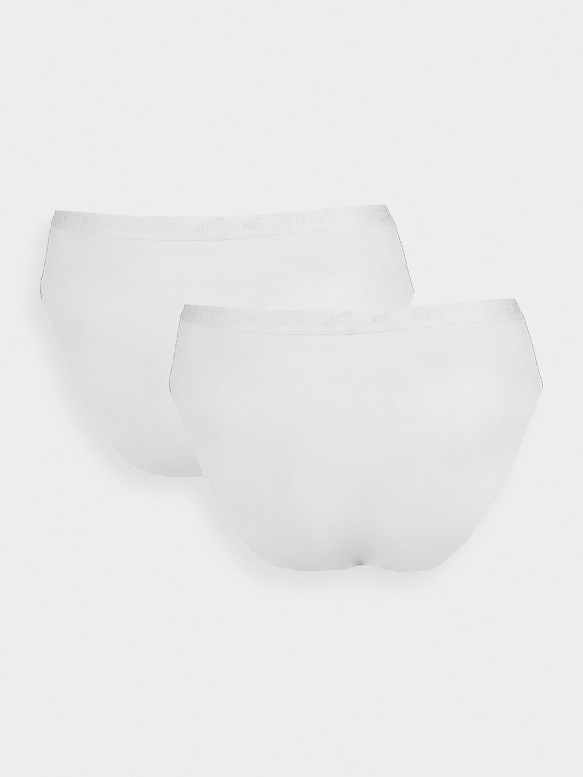 4F PANTIES F017 (2pack) Dámské kalhotky US L 4FWSS24UPTSF017 WHITE - náhled 2