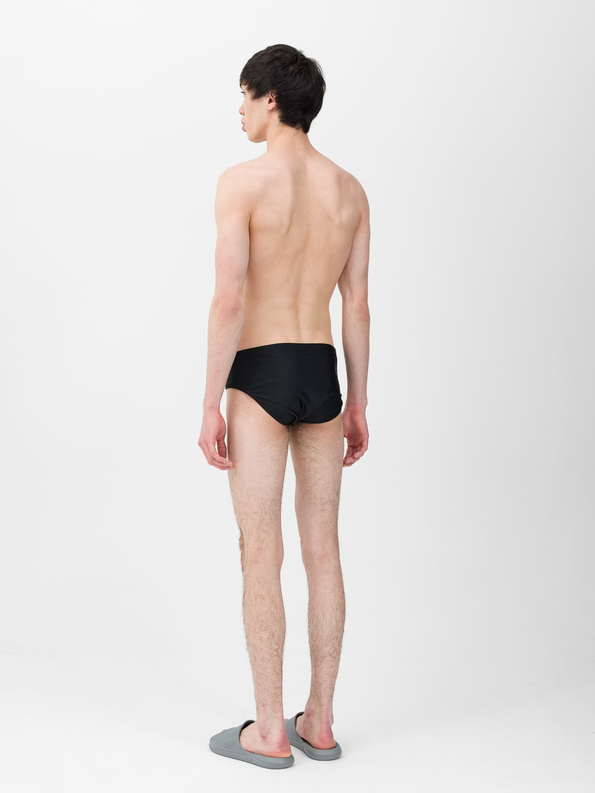 4F SWIMMING TRUNKS M025 Pánské plavky US L 4FWSS24USWTM025 DEEP BLACK - náhled 3
