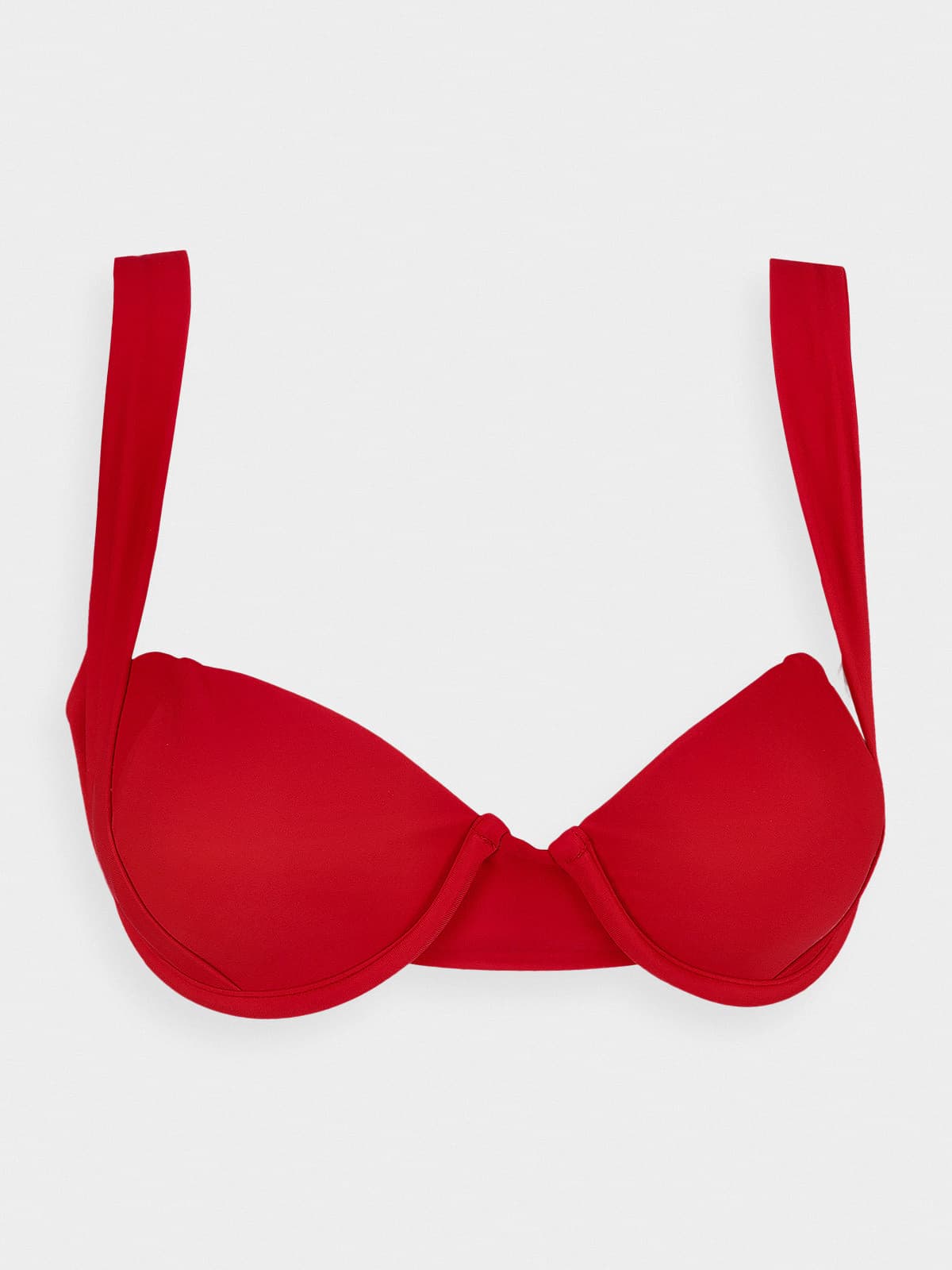 4F BIKINI TOP F042 Horní díl plavek US L 4FWSS24UBKTF042 RED