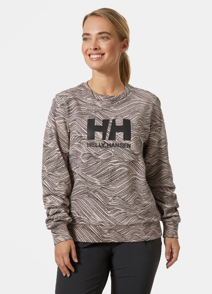 Helly Hansen W HH LOGO CREW SWEAT GRAPHIC 2 Dámská mikina US L 34463_094 - náhled 1
