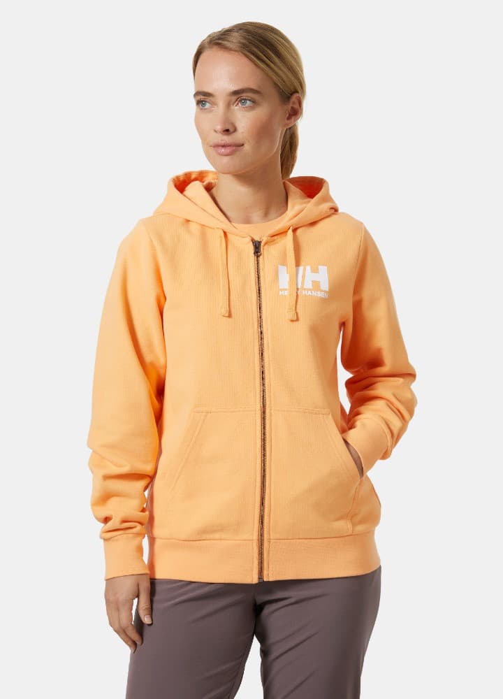 Helly Hansen W HH LOGO FULL ZIP HOODIE 2.0 Dámská mikina US L 34461_316 - náhled 1
