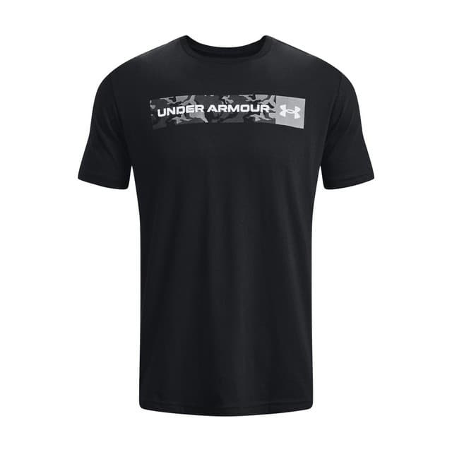 Under Armour UA CAMO CHEST STRIPE SS Pánské tričko US L 1376830-001 - náhled 5