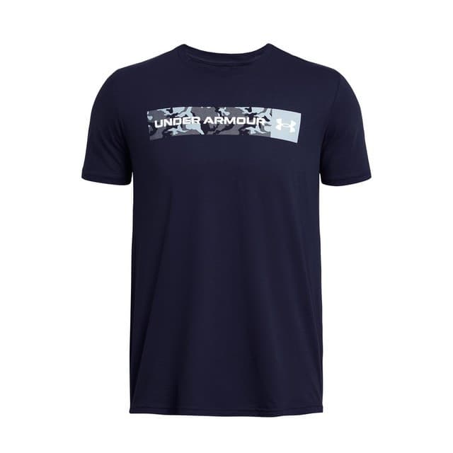 Under Armour UA CAMO CHEST STRIPE SS Pánské tričko US 3XL 1376830-410 - náhled 4