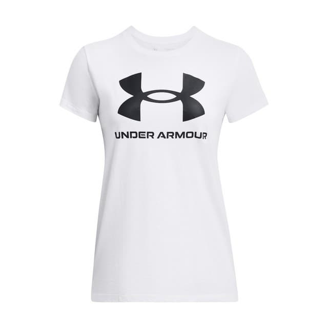 Under Armour UA W SPORTSTYLE LOGO SS Dámské tričko US L 1356305-111 - náhled 3