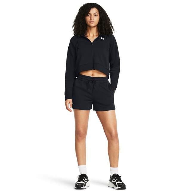 Under Armour Rival Fleece Short Dámské kraťasy US L 1382723-001 - náhled 3