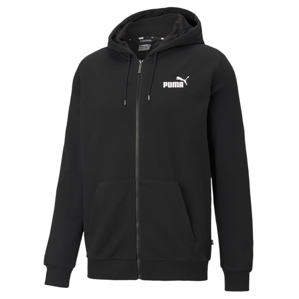 Puma ESS Small Logo FZ Hoodie TR Pánská mikina US L 586704-01 - náhled 4