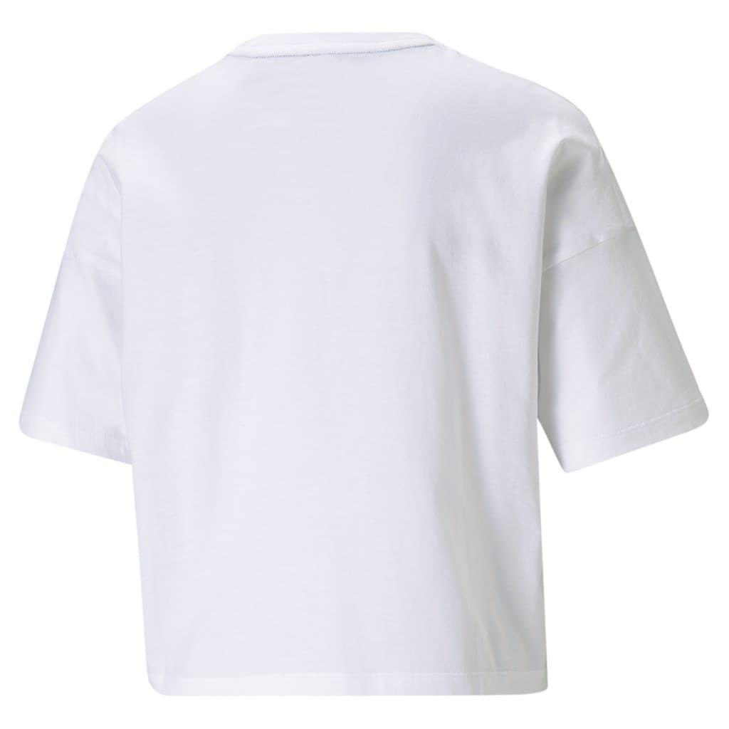 Puma ESS Cropped Logo Tee Dámské tričko US L 586866-02 - náhled 5