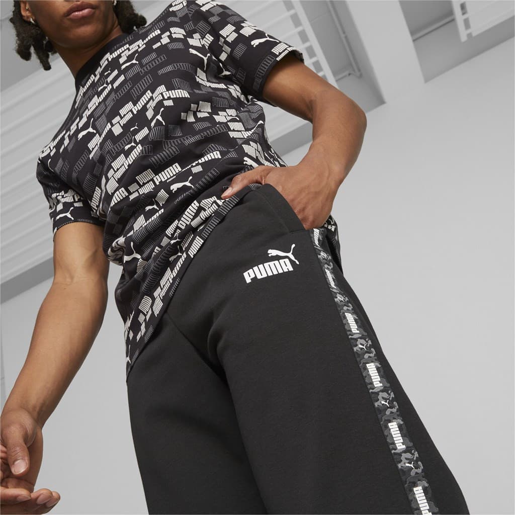 Puma ESS TAPE CAMO Sweatpants TR cl Pánské tepláky US L 675949-01 - náhled 2