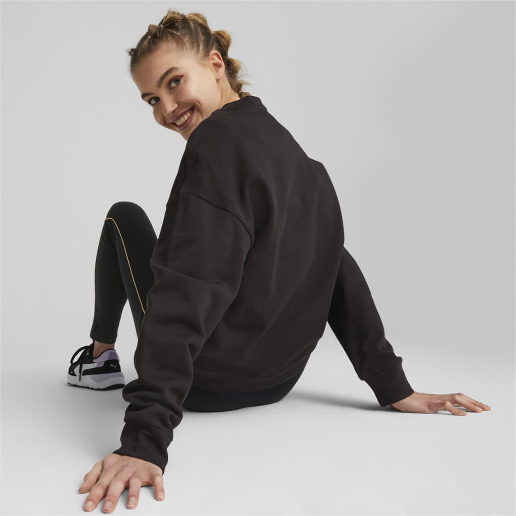 Puma BETTER ESSENTIALS Crew TR Dámská mikina US L 675987-01 - náhled 2