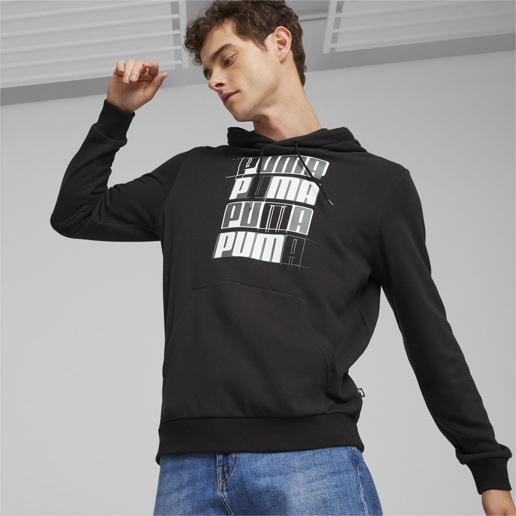 Puma ESS+ LOGO LAB Hoodie TR Pánská mikina US L 678978-01 - náhled 1