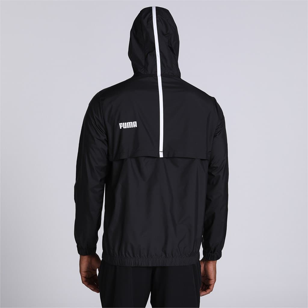 Puma ESS+ TAPE Windbreaker Pánská bunda US L 847477-01 - náhled 5