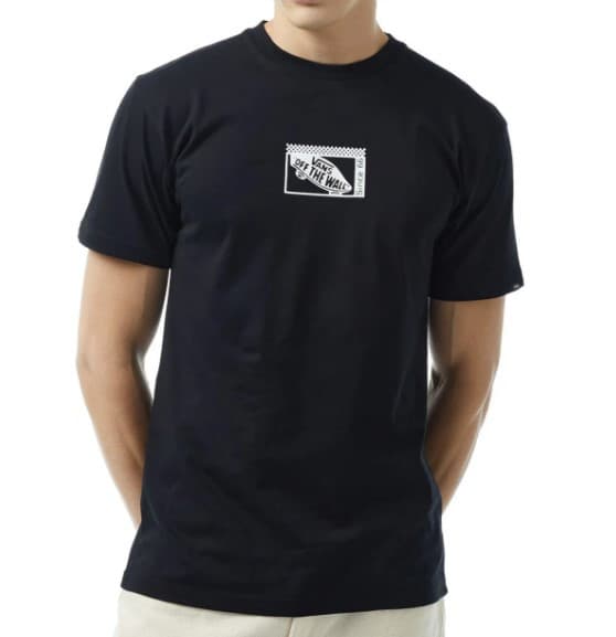 Vans TECH BOX SS TEE Pánské tričko US L VN000G5NBLK1